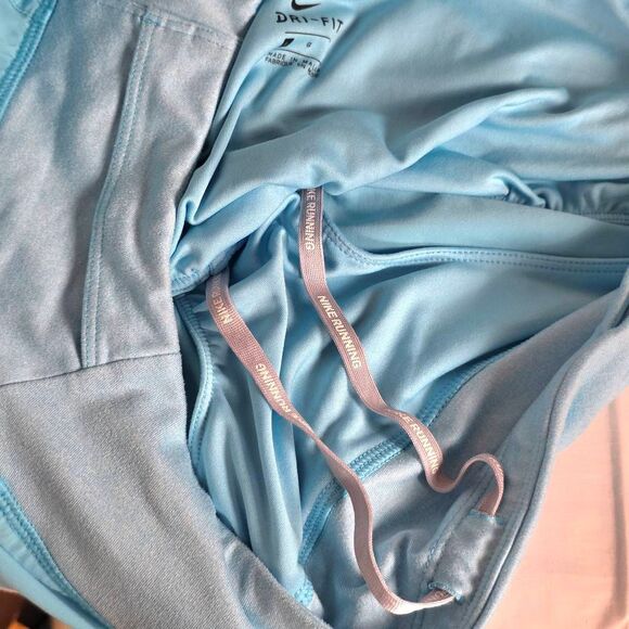 Nike Dri-Fit Women’s Running Shorts Blue Size L - Picture 6 of 7